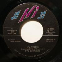 Syl Johnson I'm Yours (7")