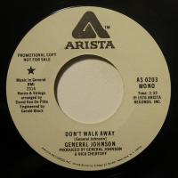 General Johnson - Don\'t Walk Away (7")