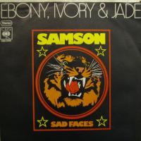 Ebony Ivory & Jade Sad Faces (7")