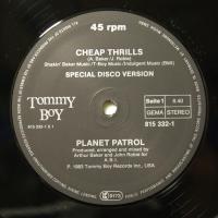 Planet Patrol - Cheap Thrills (12")